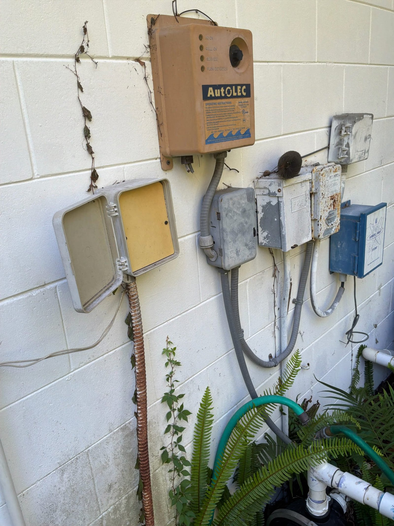 Well pump control enclosures evaluated during the hardwiring upgrade