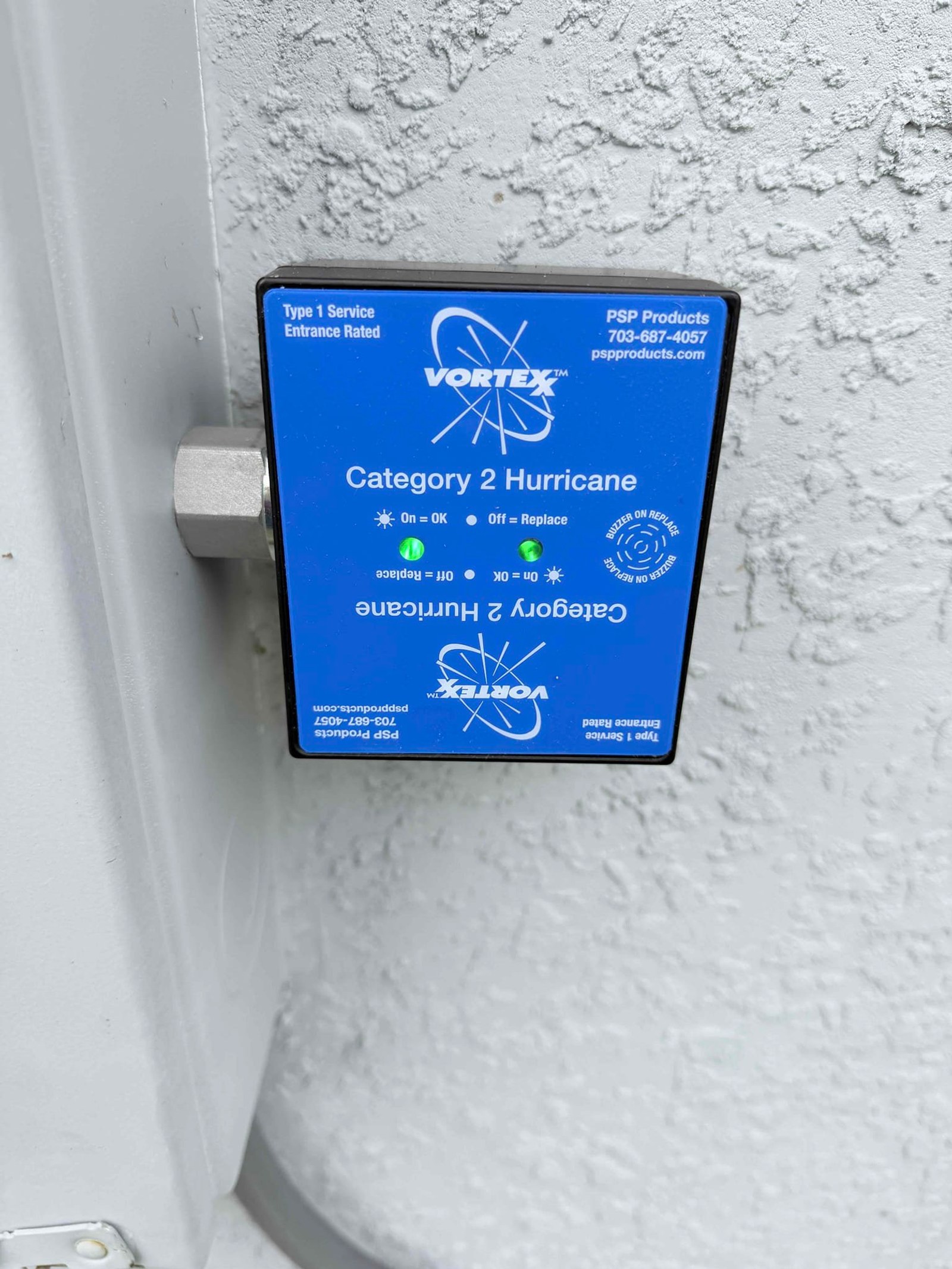 Surge protector documented on an Outlet/GFCI-Repair/Replace job in Orlando, FL.
