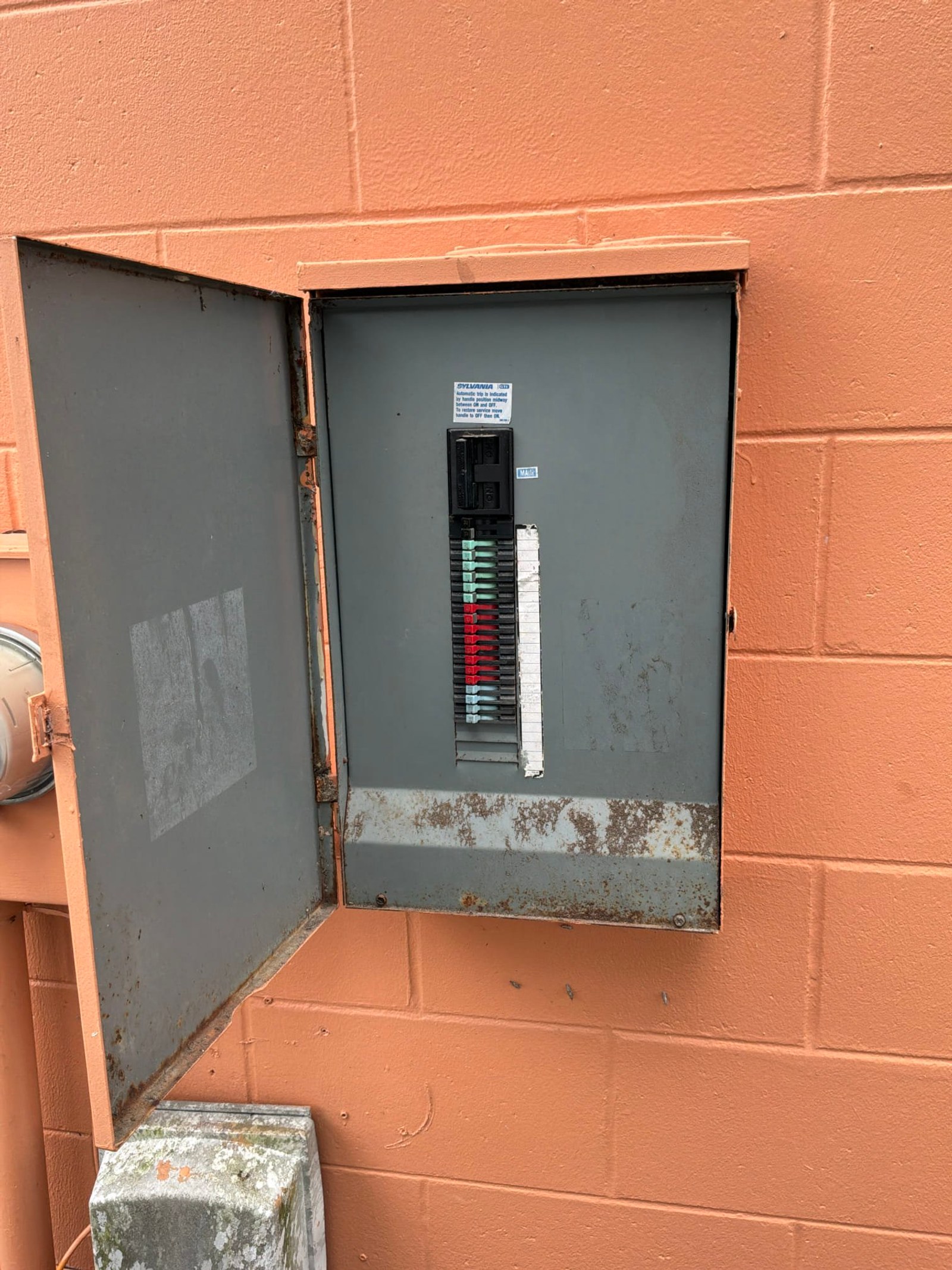 Corroded Outdoor Panel Replaced in Orlando, FL