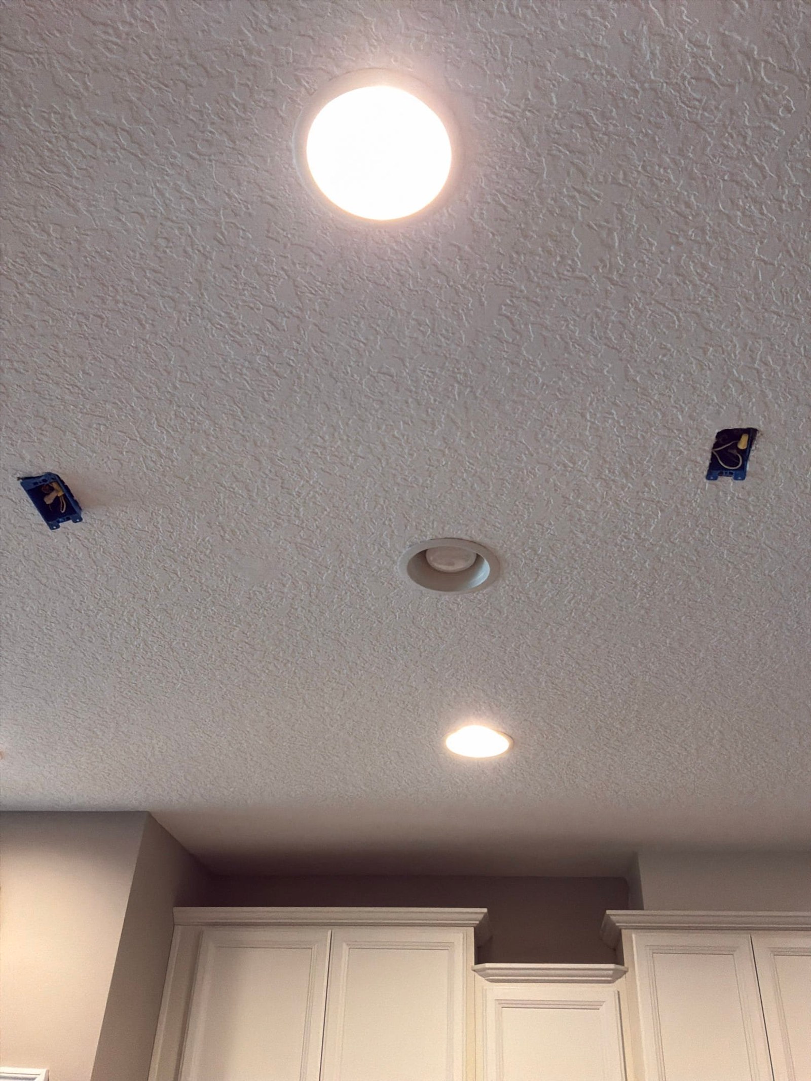 Recessed lighting documented after the work on an Electric Fixture Service/Repair job in Winter Garden, FL.